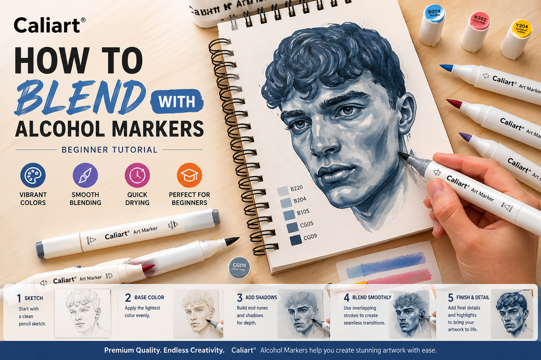 How to Create Stunning Artwork with Alcohol Markers