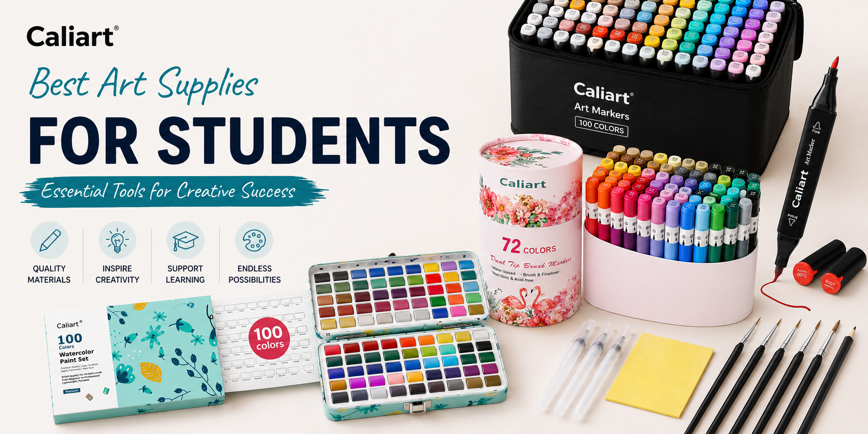 Best Art Supplies for Students: Essential Tools for Creative Success