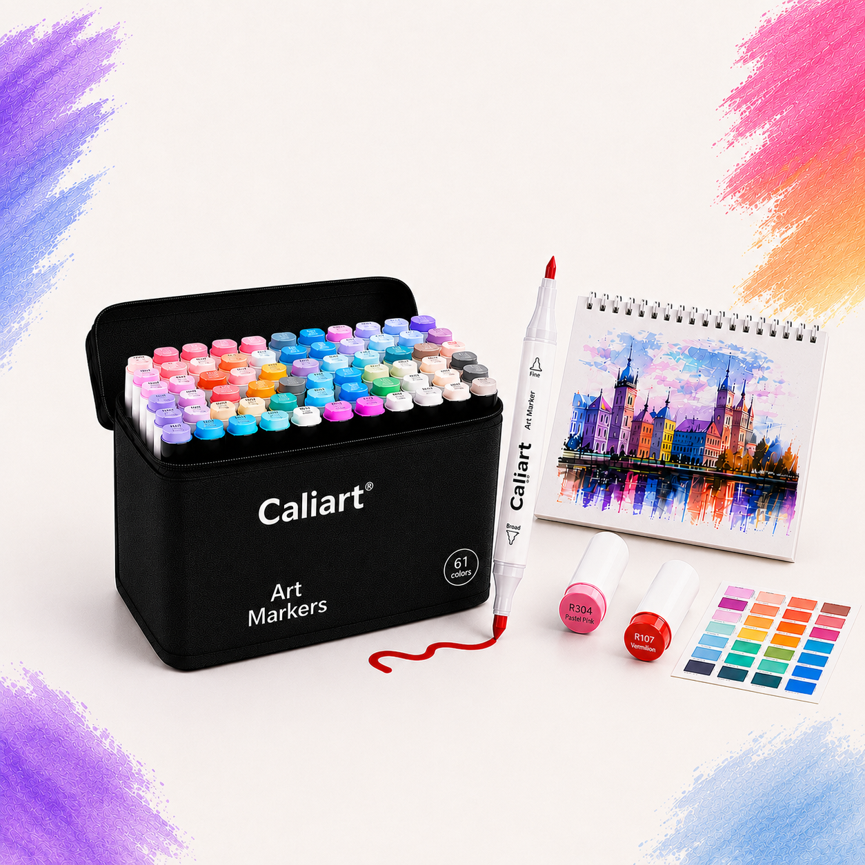 Caliart Alcohol Markers Collection
