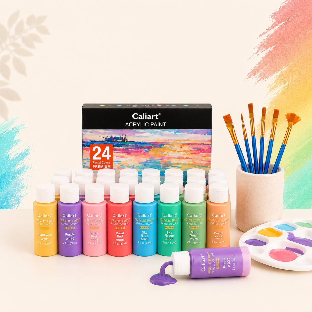 Caliart Acrylic Paint Sets Collection