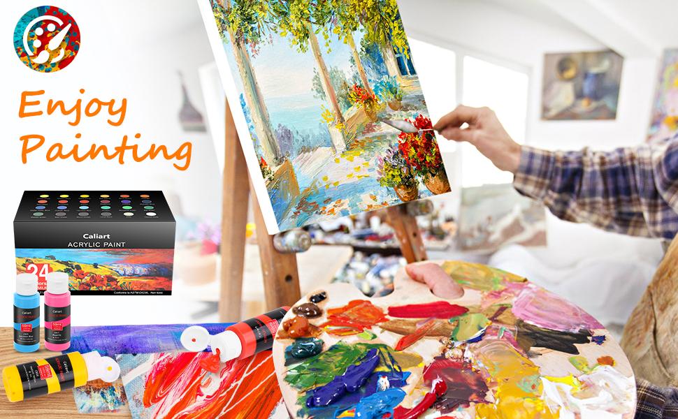 Caliart acrylic paints