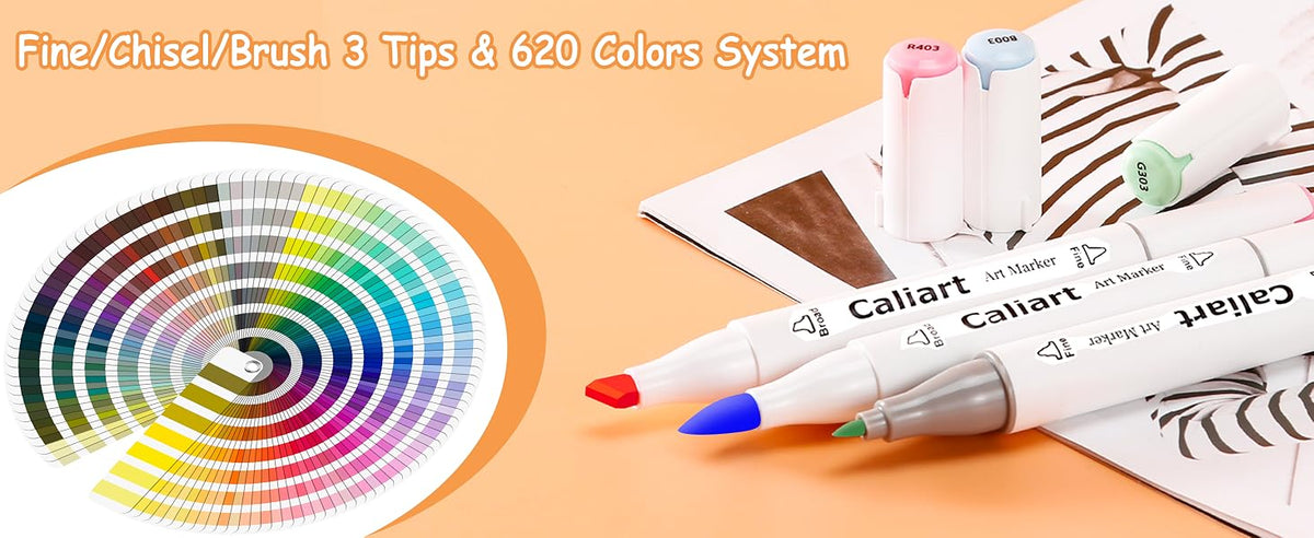 Caliart alcohol markers for all skill levels
