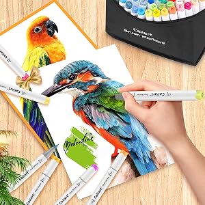 Caliart 40 alcohol marker colors