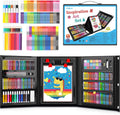 Caliart Art Supplies, 238 Pack Deluxe Art Set Painting Coloring Drawing Kit for Adults Artists