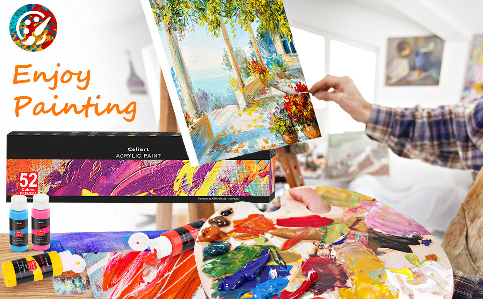 Caliart acrylic paint waterproof pigment