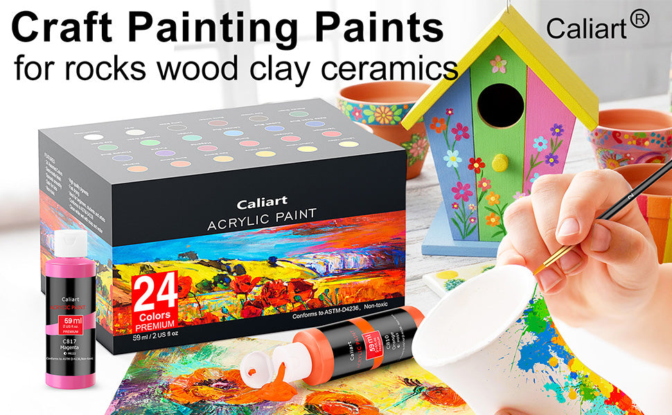 Caliart craft paints