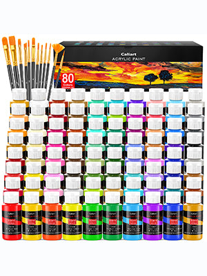 Caliart acrylic paint bottle